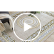Tapis BLISS Z205AZ127 crème / or - Cadre, grec, moderne, structurel